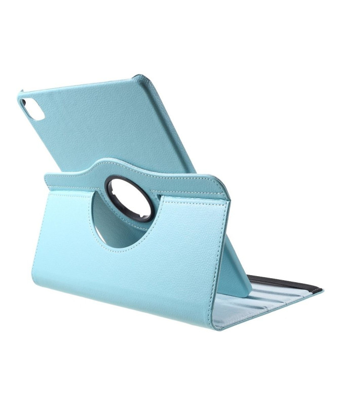 Housse iPad Pro 12.9 (2020) simili cuir litchi rotatif 360 degrés