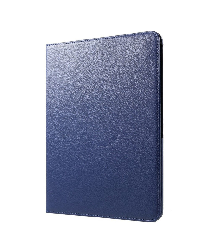 Housse iPad Pro 12.9 (2020) simili cuir litchi rotatif 360 degrés