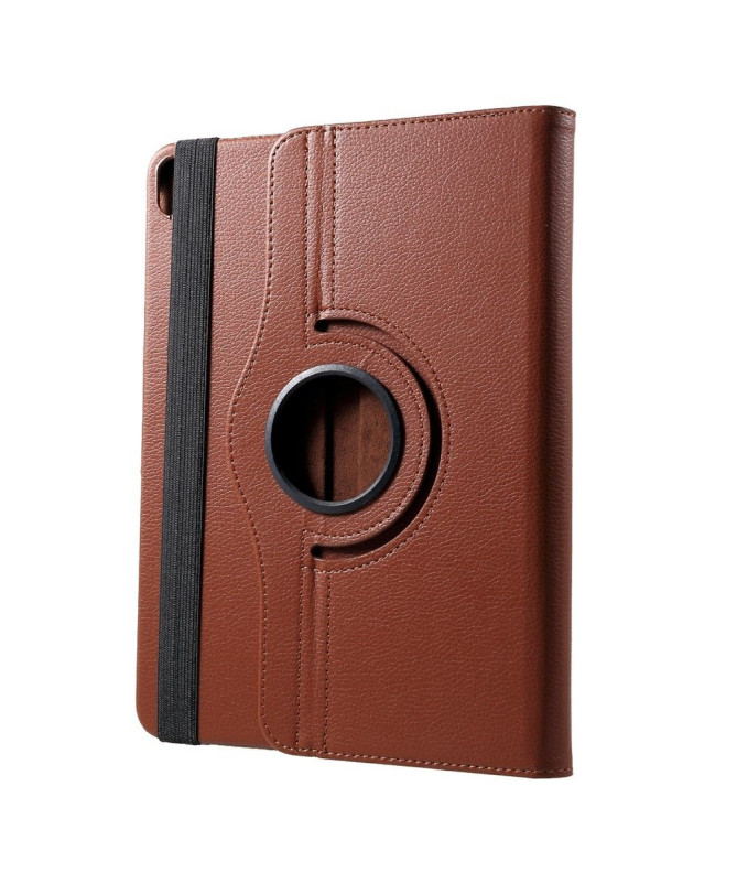 Housse iPad Pro 12.9 (2020) simili cuir litchi rotatif 360 degrés