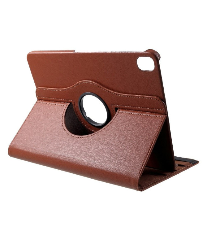 Housse iPad Pro 12.9 (2020) simili cuir litchi rotatif 360 degrés