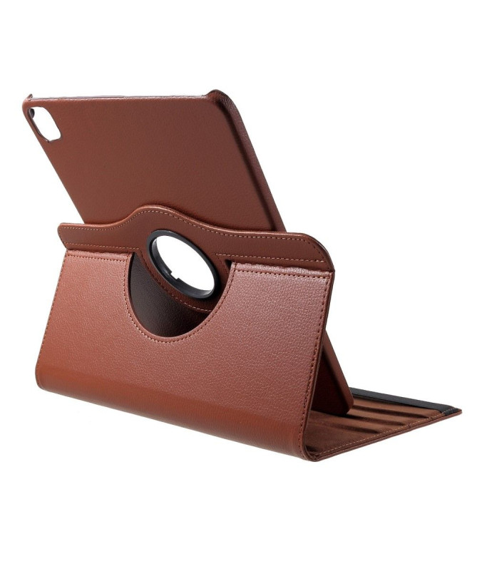 Housse iPad Pro 12.9 (2020) simili cuir litchi rotatif 360 degrés