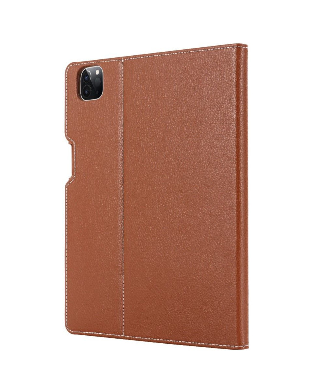 Housse iPad Pro 11 2020 simili cuir texture litchi