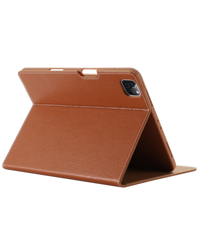 Housse iPad Pro 11 2020 simili cuir texture litchi