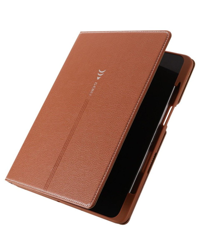 Housse iPad Pro 11 2020 simili cuir texture litchi