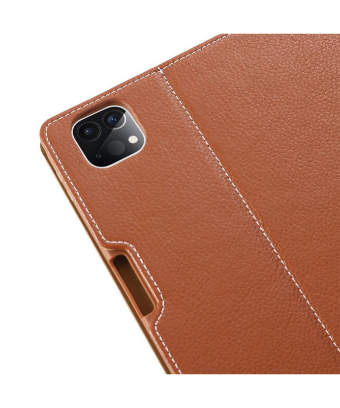 Housse iPad Pro 11 2020 simili cuir texture litchi