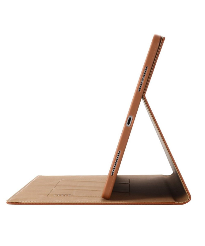 Housse iPad Pro 11 2020 simili cuir texture litchi