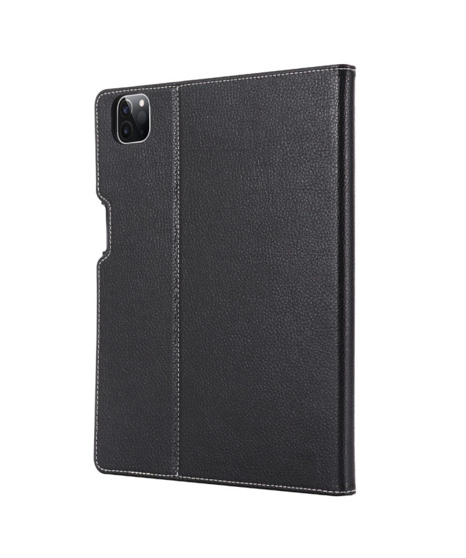 Housse iPad Pro 11 2020 simili cuir texture litchi