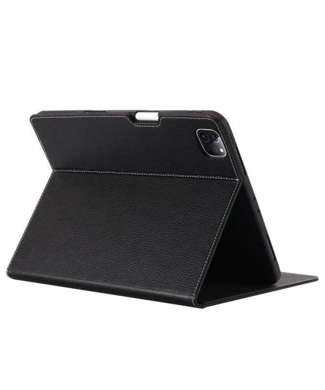 Housse iPad Pro 11 2020 simili cuir texture litchi