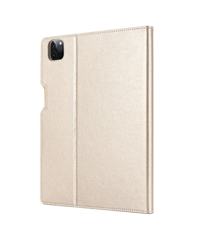 Housse iPad Pro 11 2020 simili cuir texture litchi