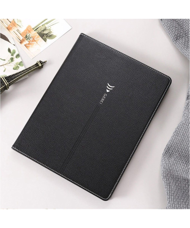 Housse iPad Pro 11 2020 simili cuir texture litchi