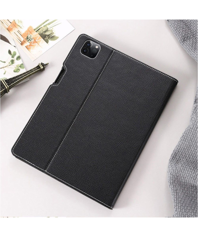 Housse iPad Pro 11 2020 simili cuir texture litchi