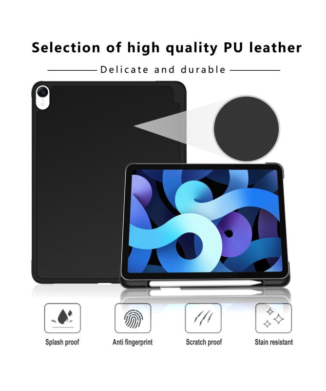 Protection coque avec rabat pour iPad Air (2020) Business - Noir