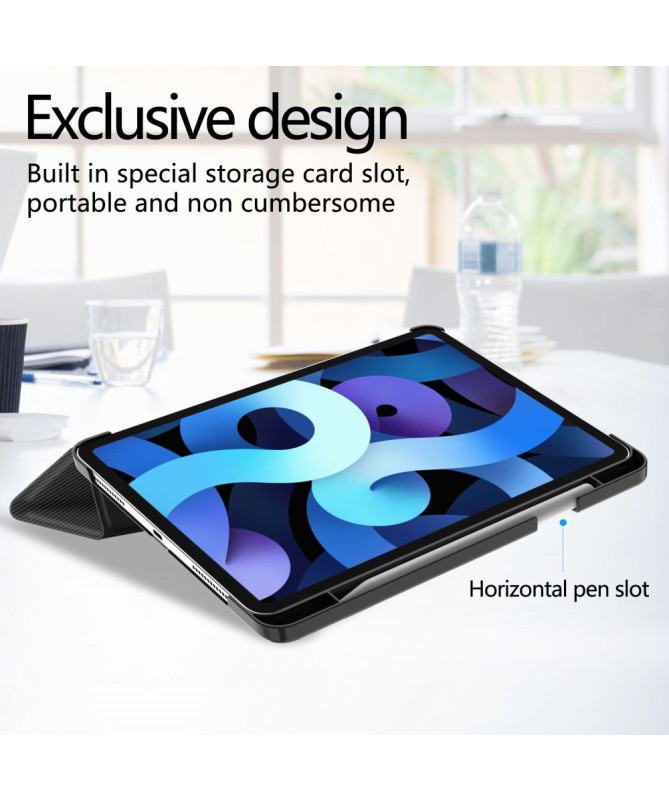 Protection coque avec rabat pour iPad Air (2020) Business - Noir