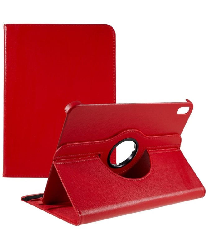 Coque iPad 10 (2022) rabat simili cuir support rotatif 360 degrés
