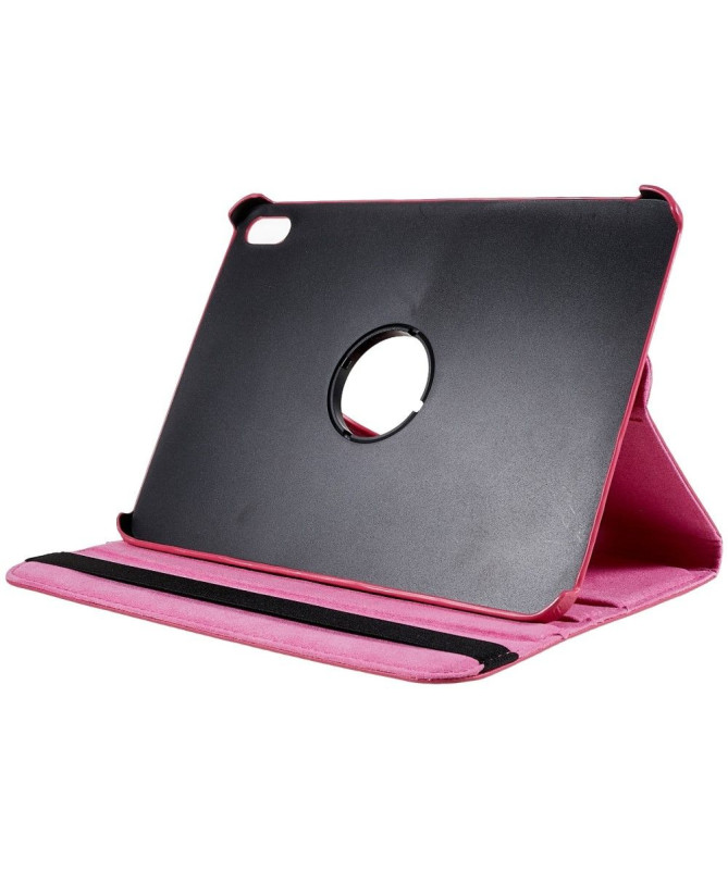 Coque iPad 10 (2022) rabat simili cuir support rotatif 360 degrés