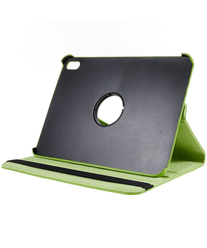 Coque iPad 10 (2022) rabat simili cuir support rotatif 360 degrés