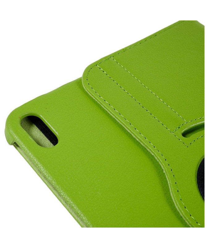 Coque iPad 10 (2022) rabat simili cuir support rotatif 360 degrés