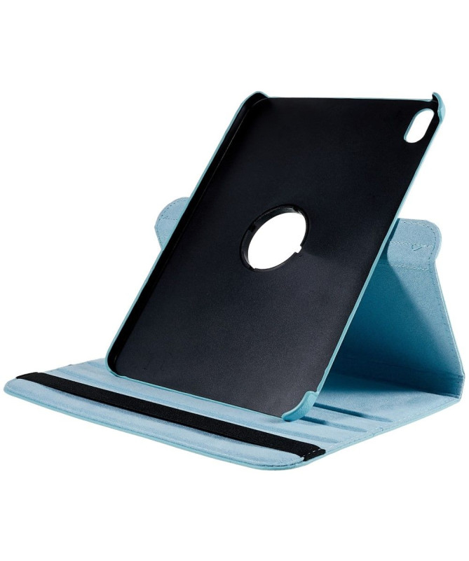 Coque iPad 10 (2022) rabat simili cuir support rotatif 360 degrés