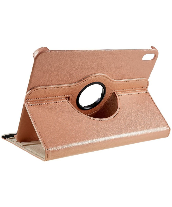 Coque iPad 10 (2022) rabat simili cuir support rotatif 360 degrés