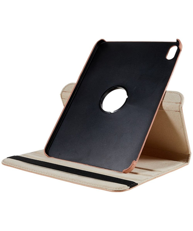 Coque iPad 10 (2022) rabat simili cuir support rotatif 360 degrés