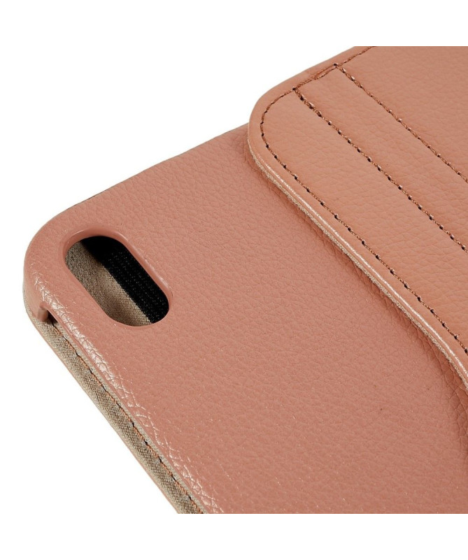 Coque iPad 10 (2022) rabat simili cuir support rotatif 360 degrés