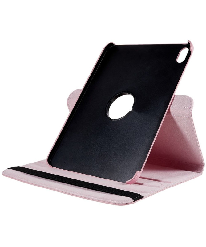 Coque iPad 10 (2022) rabat simili cuir support rotatif 360 degrés