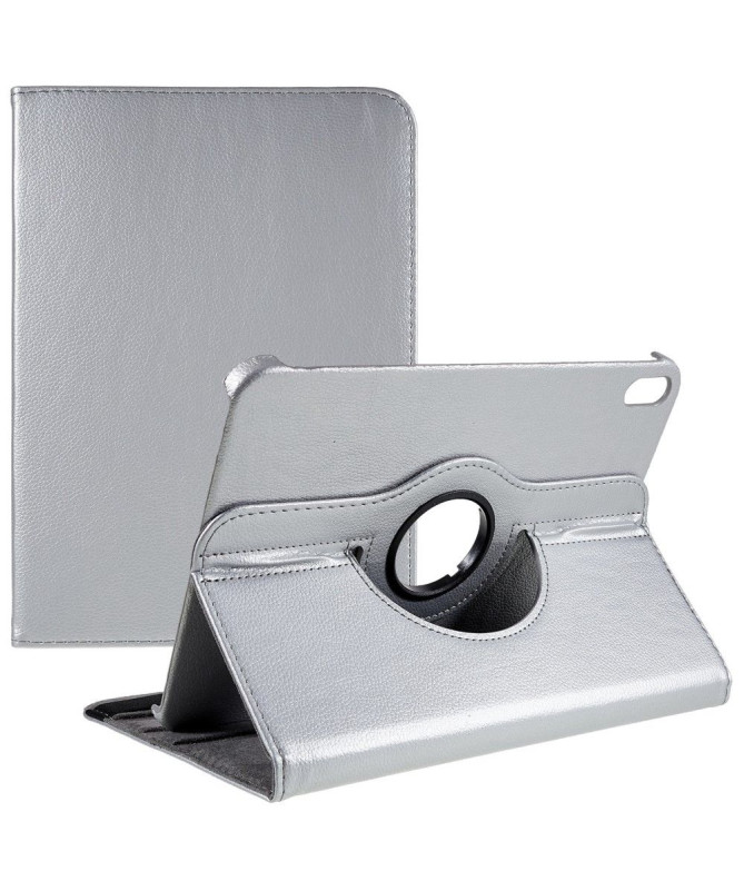 Coque iPad 10 (2022) rabat simili cuir support rotatif 360 degrés