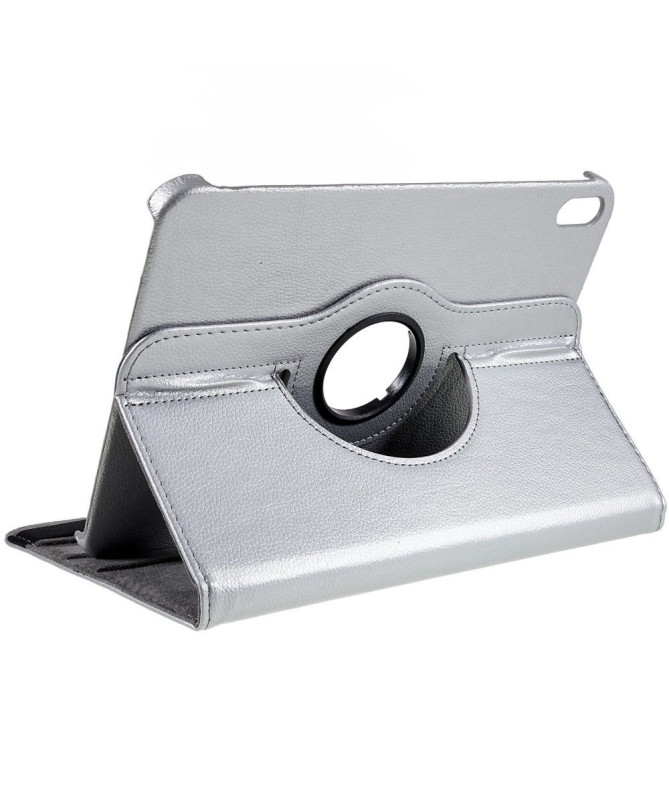 Coque iPad 10 (2022) rabat simili cuir support rotatif 360 degrés