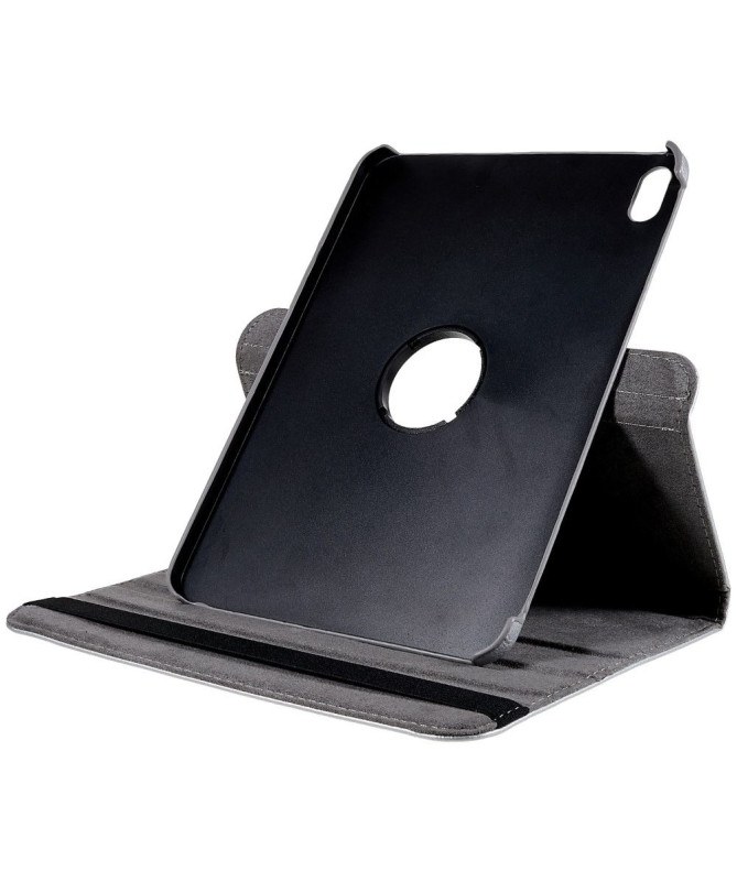 Coque iPad 10 (2022) rabat simili cuir support rotatif 360 degrés