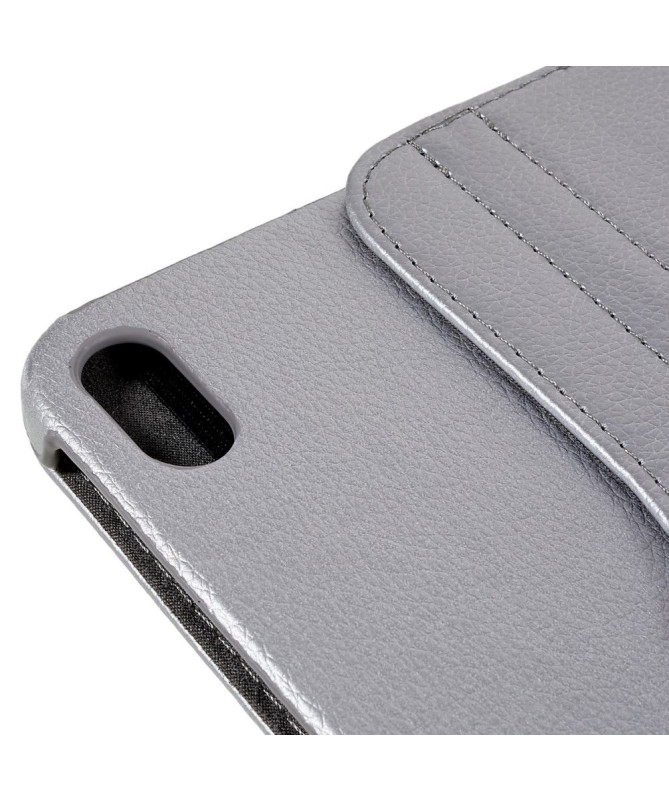 Coque iPad 10 (2022) rabat simili cuir support rotatif 360 degrés