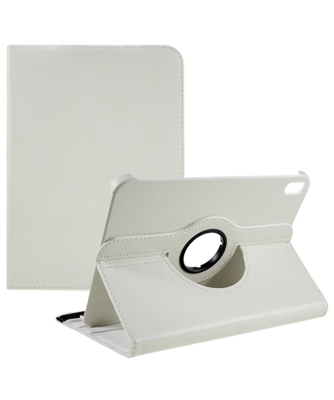 Coque iPad 10 (2022) rabat simili cuir support rotatif 360 degrés