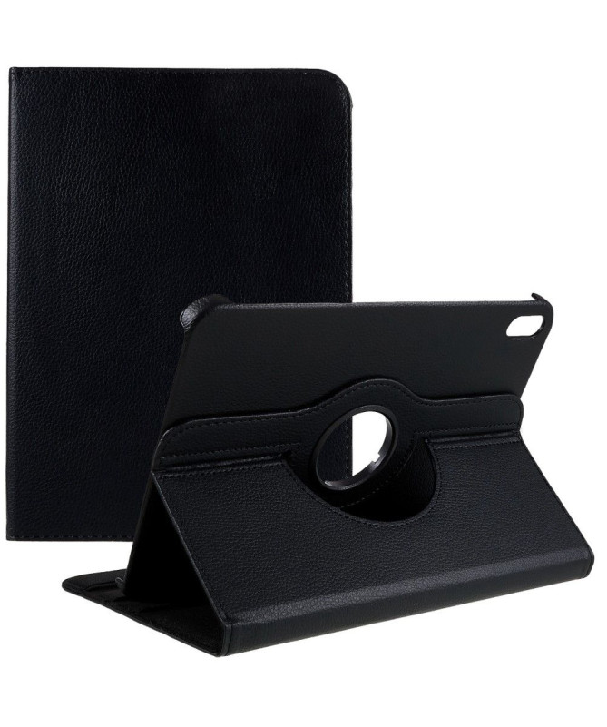Coque iPad 10 (2022) rabat simili cuir support rotatif 360 degrés