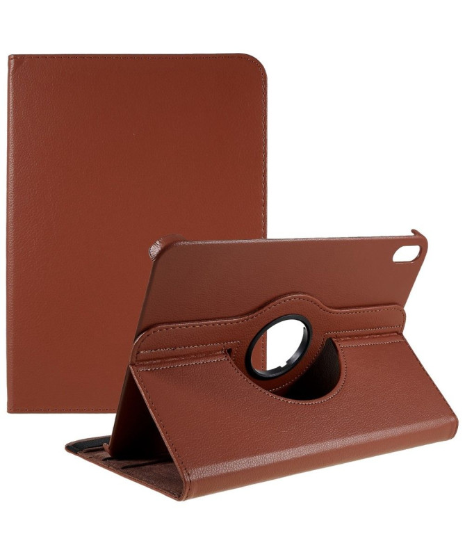 Coque iPad 10 (2022) rabat simili cuir support rotatif 360 degrés