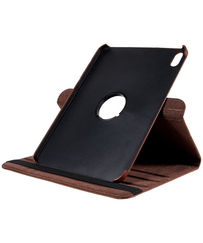 Coque iPad 10 (2022) rabat simili cuir support rotatif 360 degrés