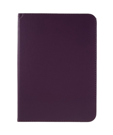 iPad 10 (2022) - coque rabat simili cuir support rotatif 360 degrés Violet - photo 89