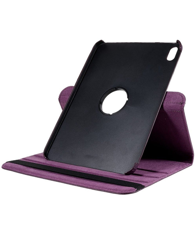 Coque iPad 10 (2022) rabat simili cuir support rotatif 360 degrés