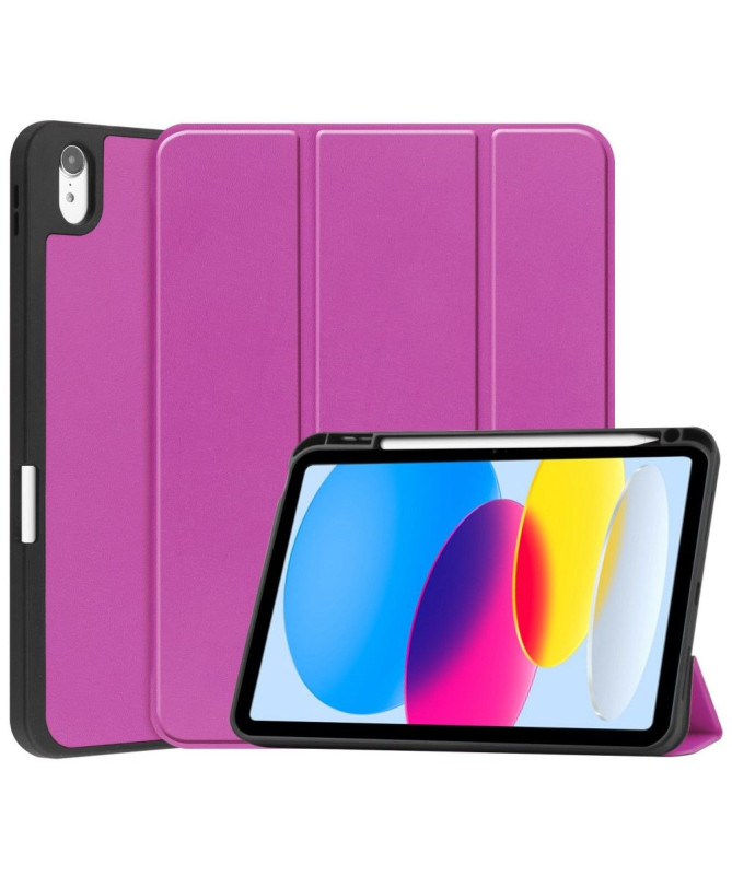 Smart Cover iPad 10 (2022) avec rabat trois volets