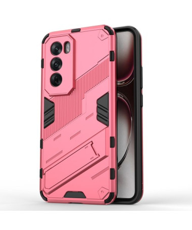 Coque Oppo Reno 12 Pro 5G Hybride avec Support - Rose