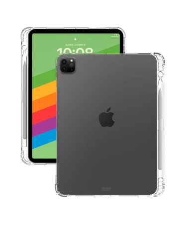 Coque iPad Pro 13 (2024) (M4) transparente angles renforcés