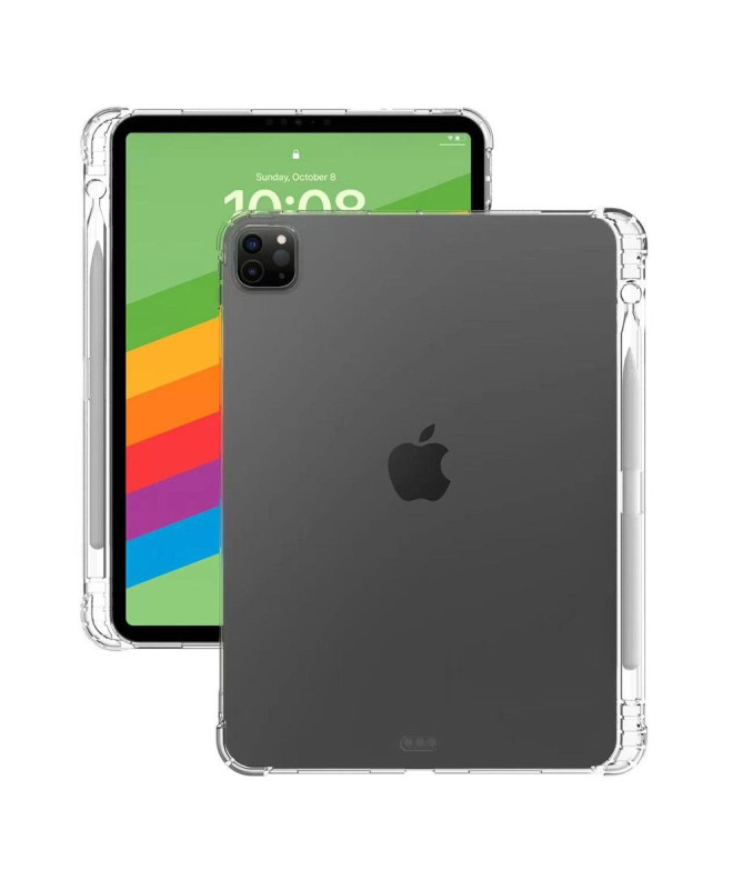 Coque iPad Pro 13 (2024) (M4) transparente angles renforcés