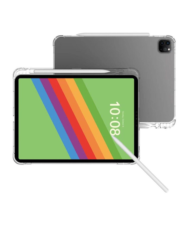 Coque iPad Pro 13 (2024) (M4) transparente angles renforcés