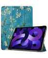 Housse iPad Air 13 (2024) Intelligente Amandier en Fleurs