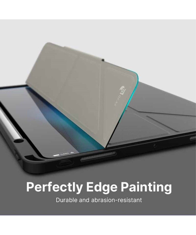 Étui iPad Pro 13 (2025) / 13 (2024) Origami Stand avec Porte-Crayon