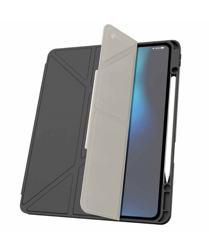 Étui iPad Pro 13 (2025) / 13 (2024) Origami Stand avec Porte-Crayon
