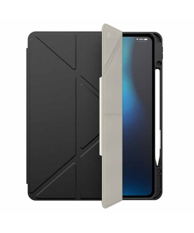 Étui iPad Pro 13 (2025) / 13 (2024) Origami Stand avec Porte-Crayon