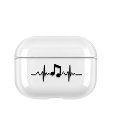 Coque AirPods Pro Transparente Mélodie