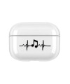 Coque AirPods Pro Transparente Mélodie