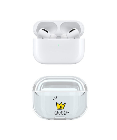 Coque AirPods Pro Transparente Queen