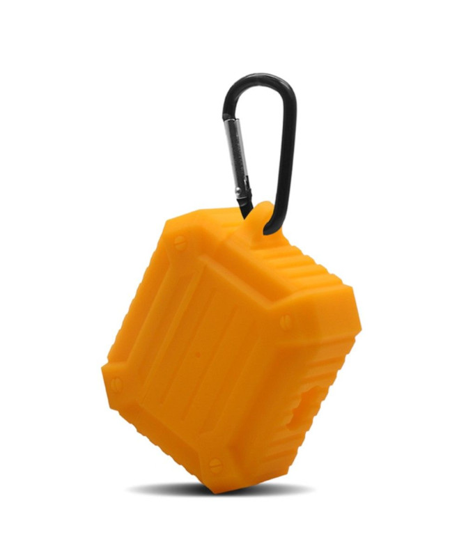 Coque AirPods 3 en silicone renforcé avec mousqueton