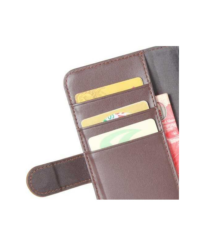 Housse Samsung Galaxy Note 8 Cuir Premium - Marron